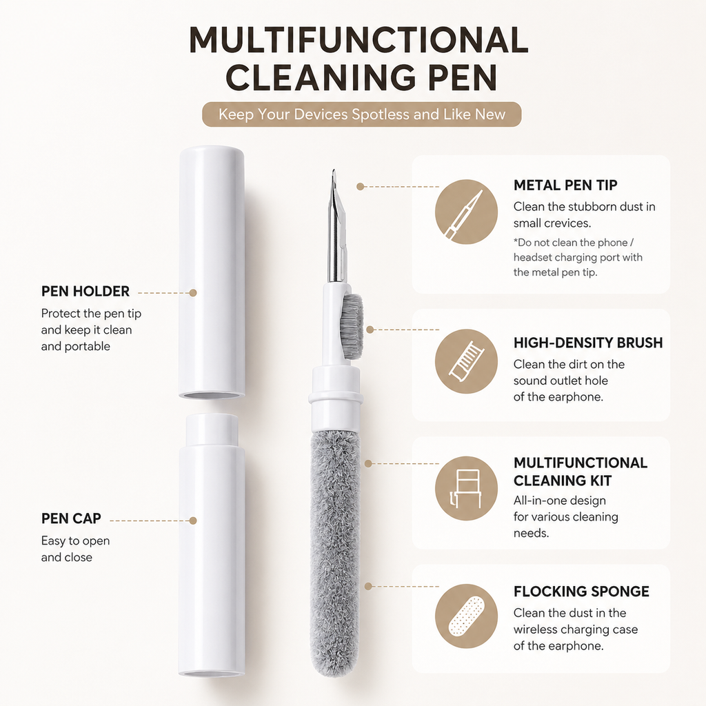 Earphone Cleaning Tools