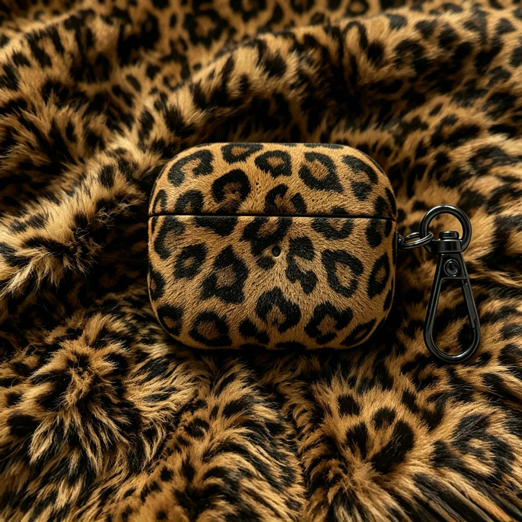 Brown Leopard AirPods Case